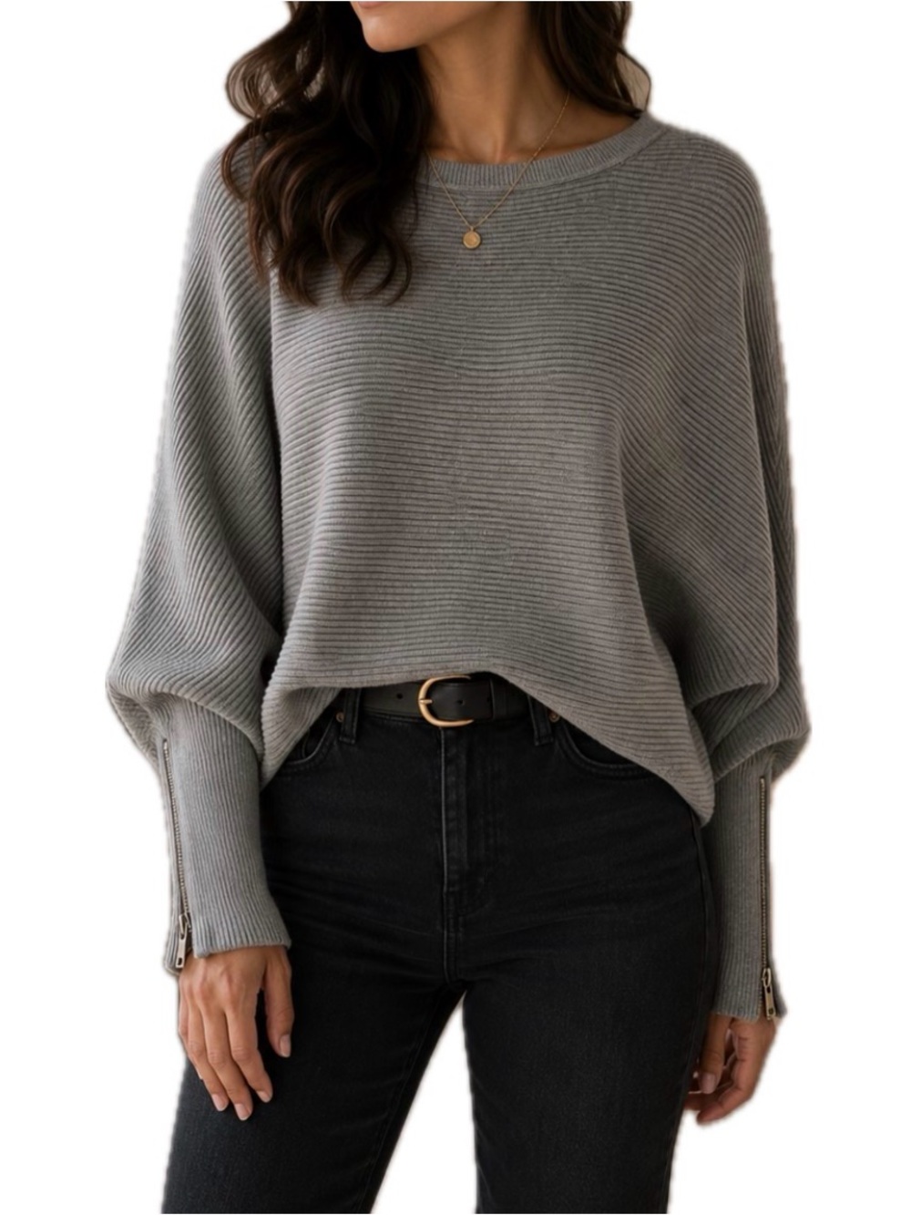 Carmen Dolman Top. Size S.